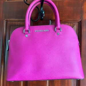 Leather Fushsia Michael Koran